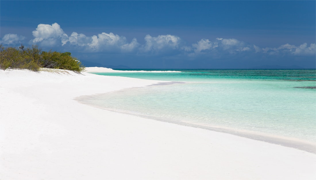 Anegada sandy beach