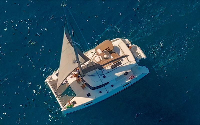catamaran in eleuthera bahamas