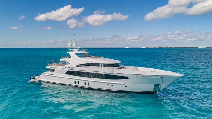 Bahamas motor yacht