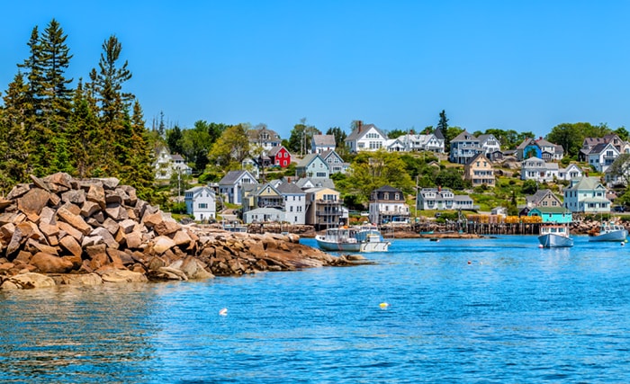 New England fishing village