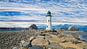 New England lighthouse