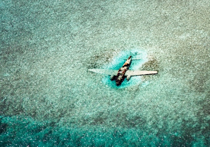 Norman's Cay sunken plane