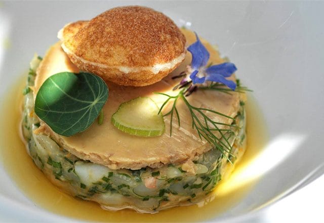 Winning dish from Chef Konstantinos Vlantikas of Nashira
