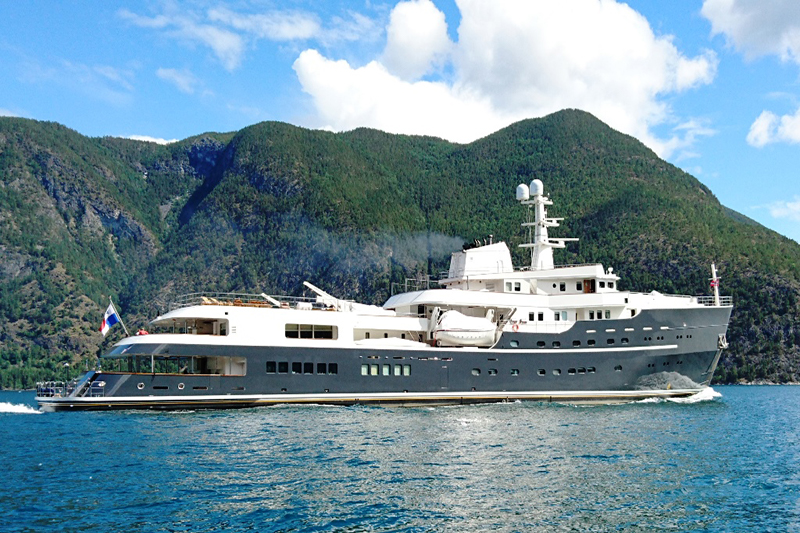 Légende du yacht