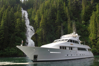 Talos yacht in Alaska